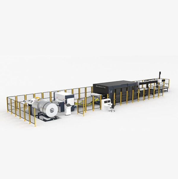 T5 Production Line - Double-Head Unwinding And Leveling Laser Cutting Production Line 01-2