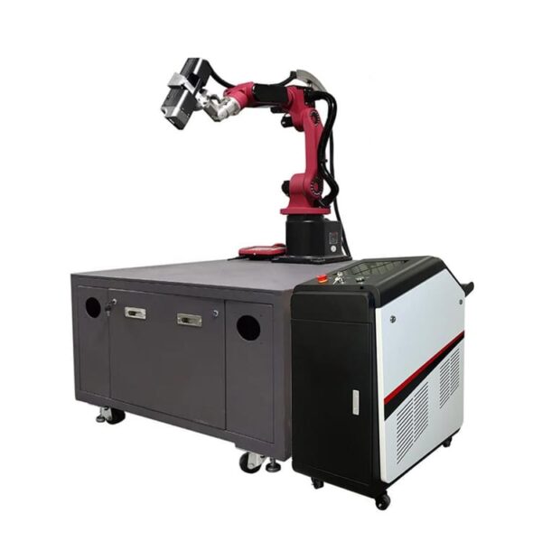 Robot-laser-cleaning-machine