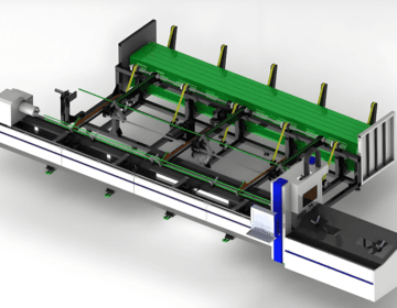 Fully automatic laser tube cutting machine