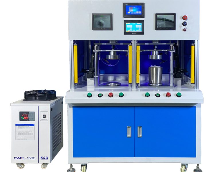 Double Station Kettle Laser Welding Machine