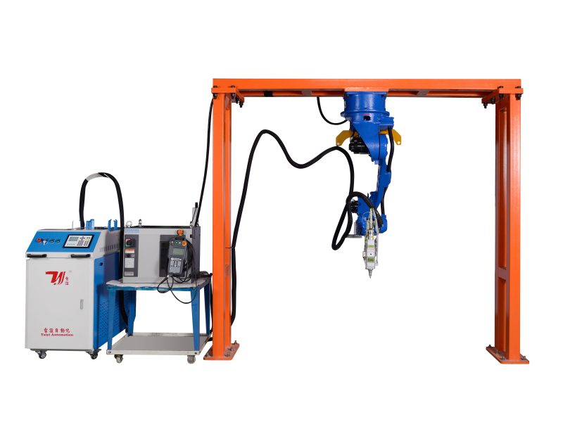 laser cutting machine with robot