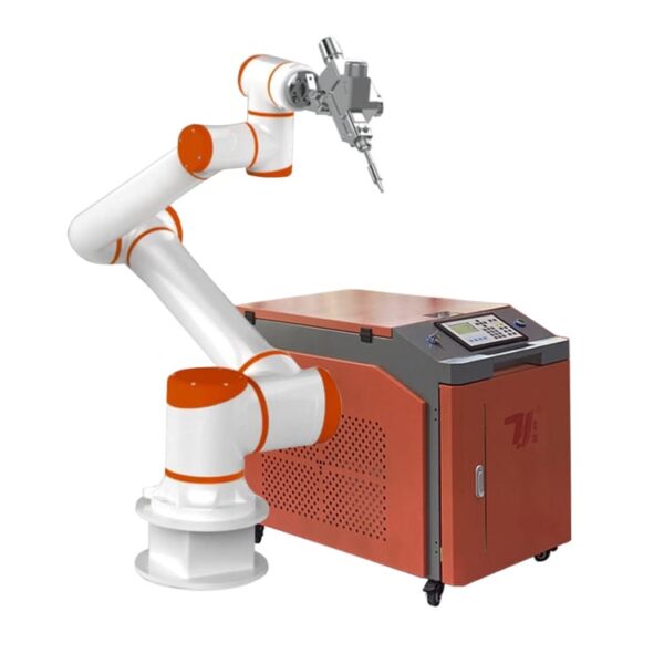 Cobot with handheld welding machine 750 - 4