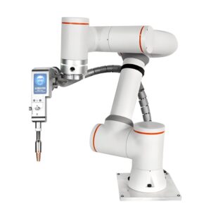 Cobot with handheld welding machine 7502