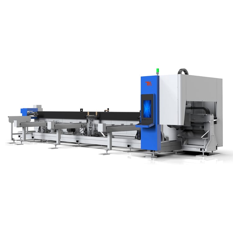 Semi-automatic pipe laser cutting machine