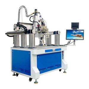 Large-format QCW laser galvanometer welding machine2 Precision fiber laser welding machine with robotic arm and CNC-controlled automation for high-quality metal fabrication