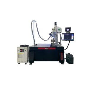 "Five-axis automated laser welding machine utilizing fiber laser technology for precision manufacturing