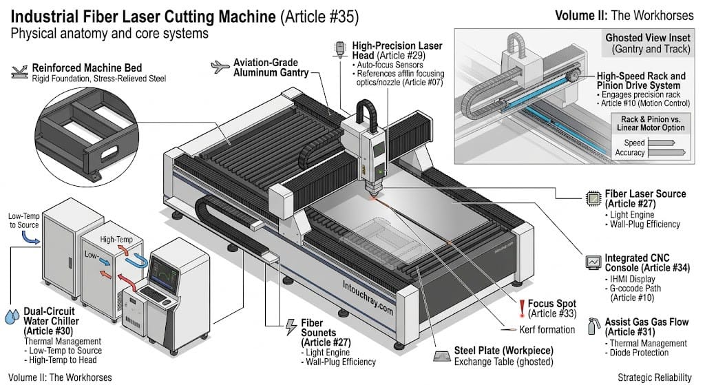 The Digital Control Hierarchy Of A Modern Intouchray Laser System