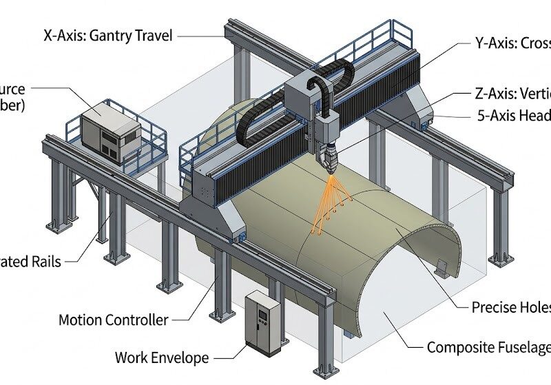 Gantry Style Fiber Laser Systems For Automotive And Aerospace