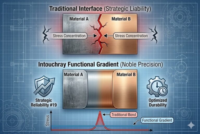 High-precision Laser Cladding Metamaterials Impossible Physics system showing laser beam path and component integration.