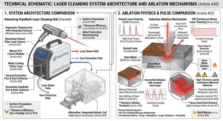 laser cleaning systems architecture and surface preparation