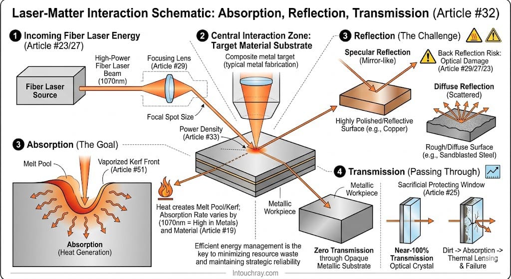 The Physics Of Laser Matter Interaction Absorption, Reflection, And Transmission