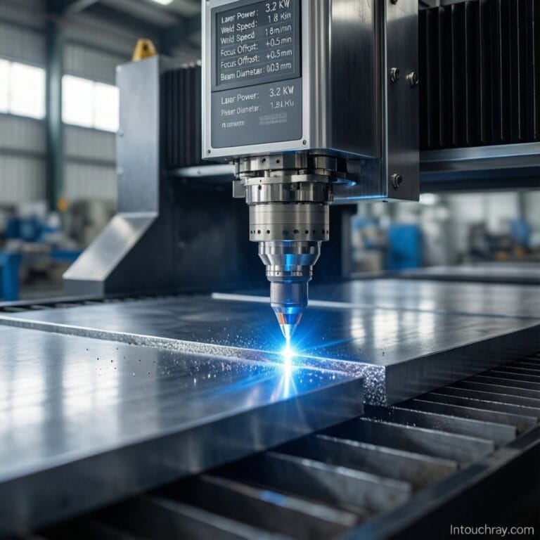 Fiber laser welding galvanized steel with minimal spatter and high precision