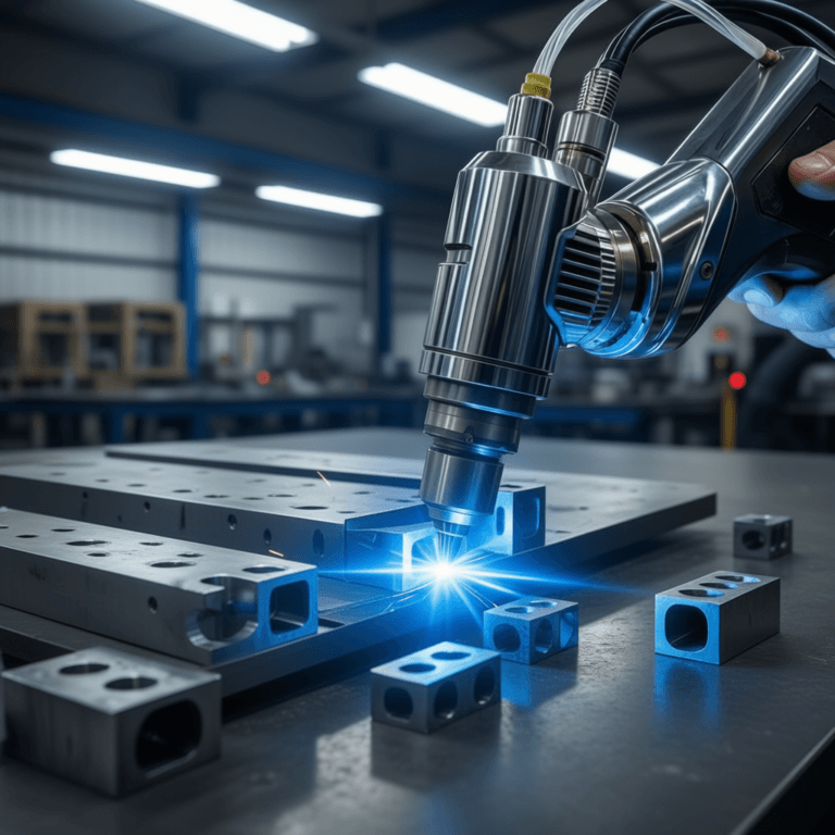 Handheld fiber laser welding revolutionizing modern workshop with portable precision joining technology