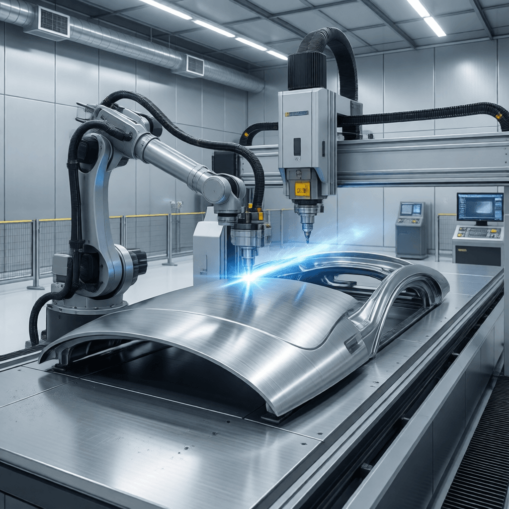 3D fiber laser cutting equipment for automotive manufacturing