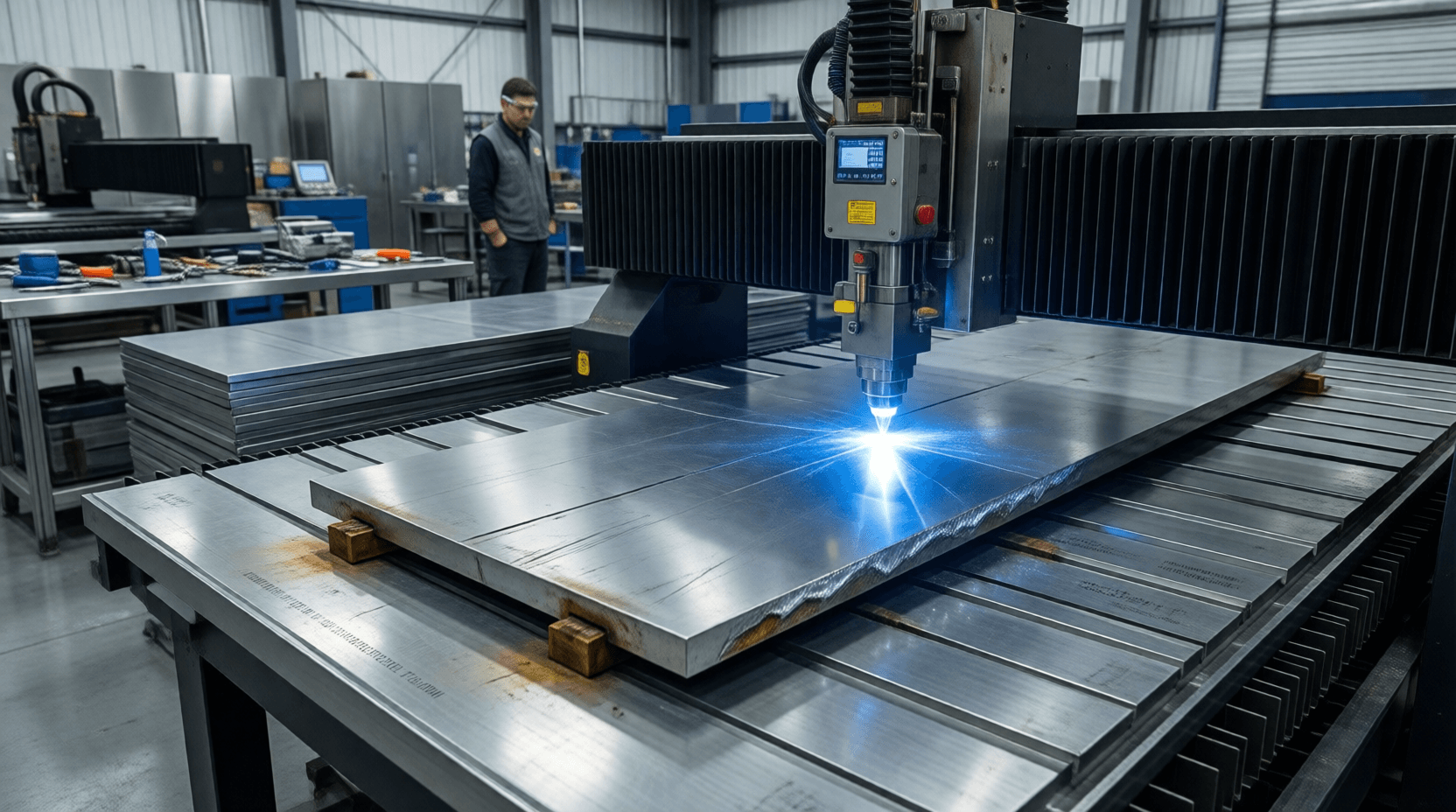 Fiber laser cutting electrical cabinets