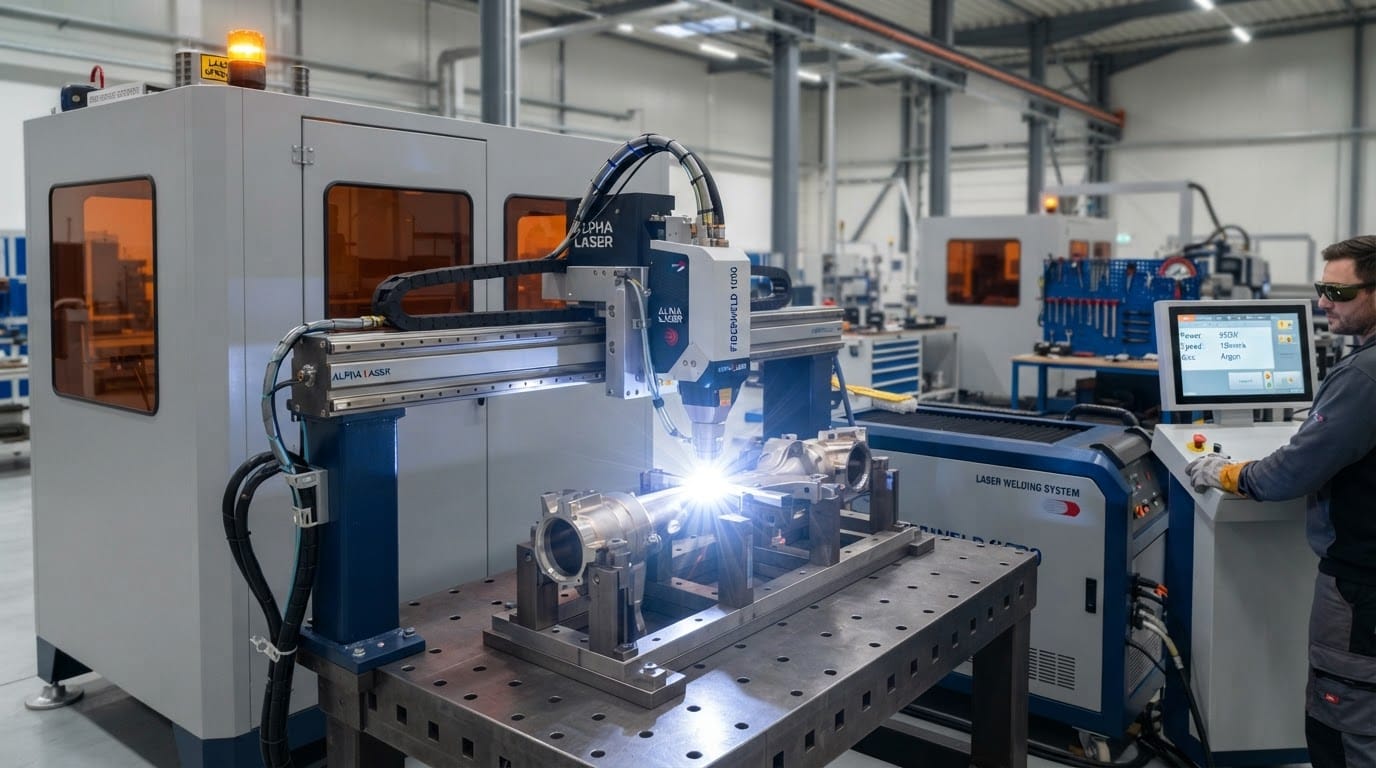 Industrial welding laser equipment