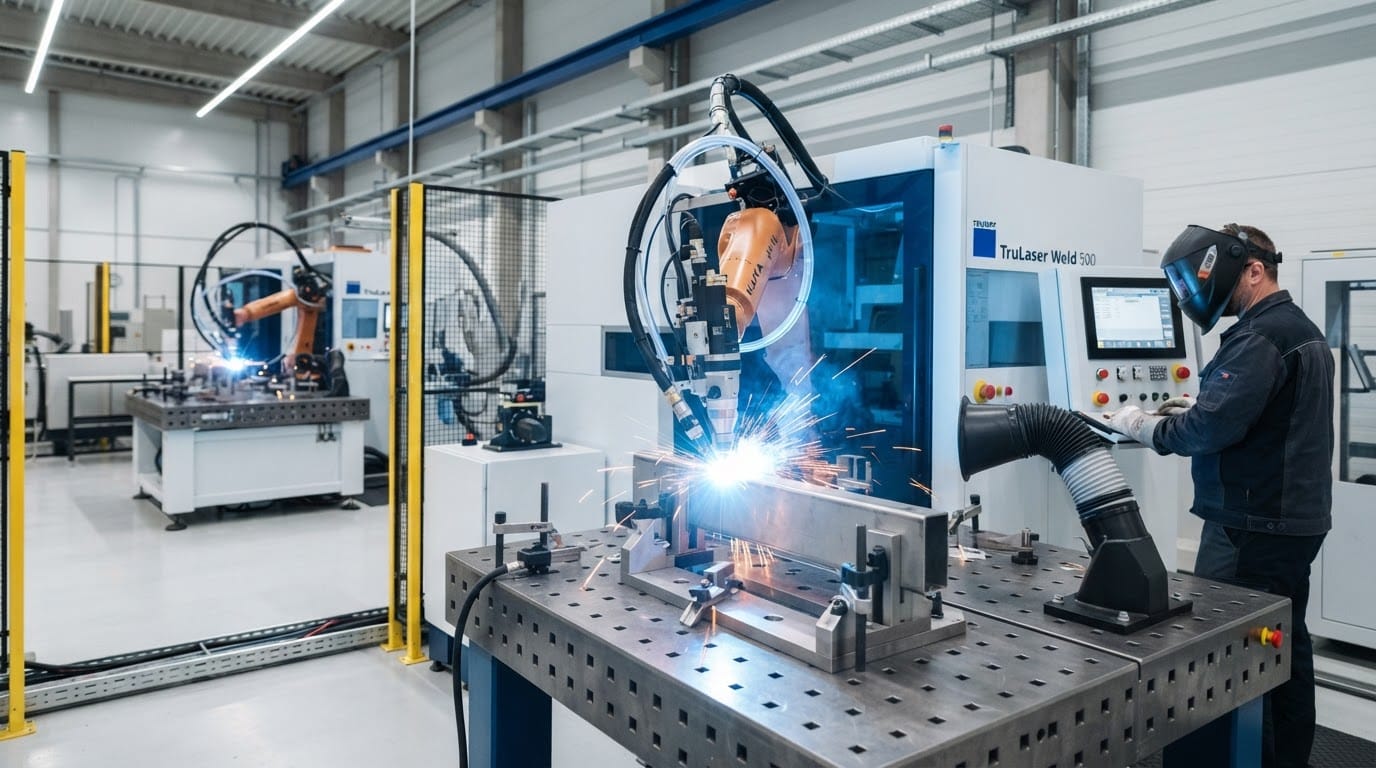 Industrial welding laser equipment