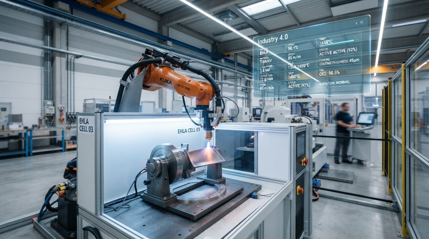 The Integrated Factory Beam: Merging EHLA and Industry 4.0