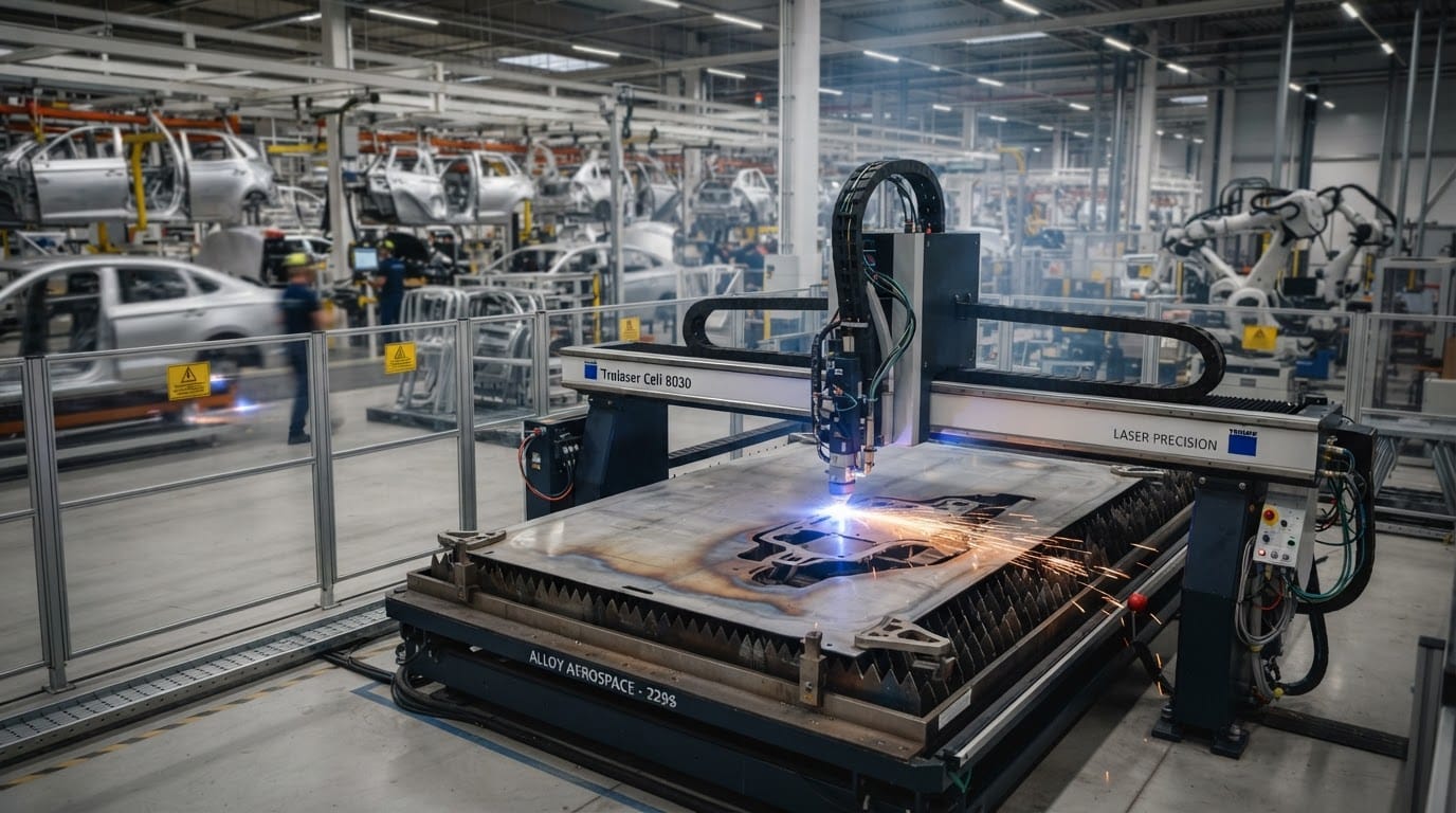 Scaling Up Precision: Gantry Laser Systems for Automotive and Aerospace