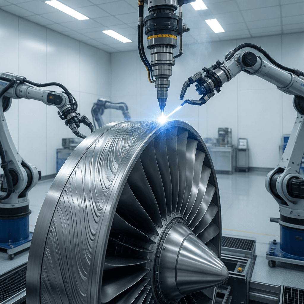Laser cladding for power generation components