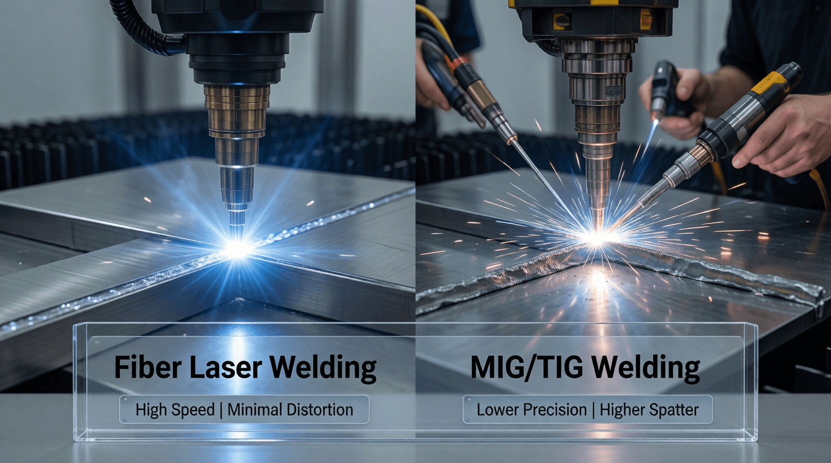 Fiber laser vs MIG TIG welding ROI comparison