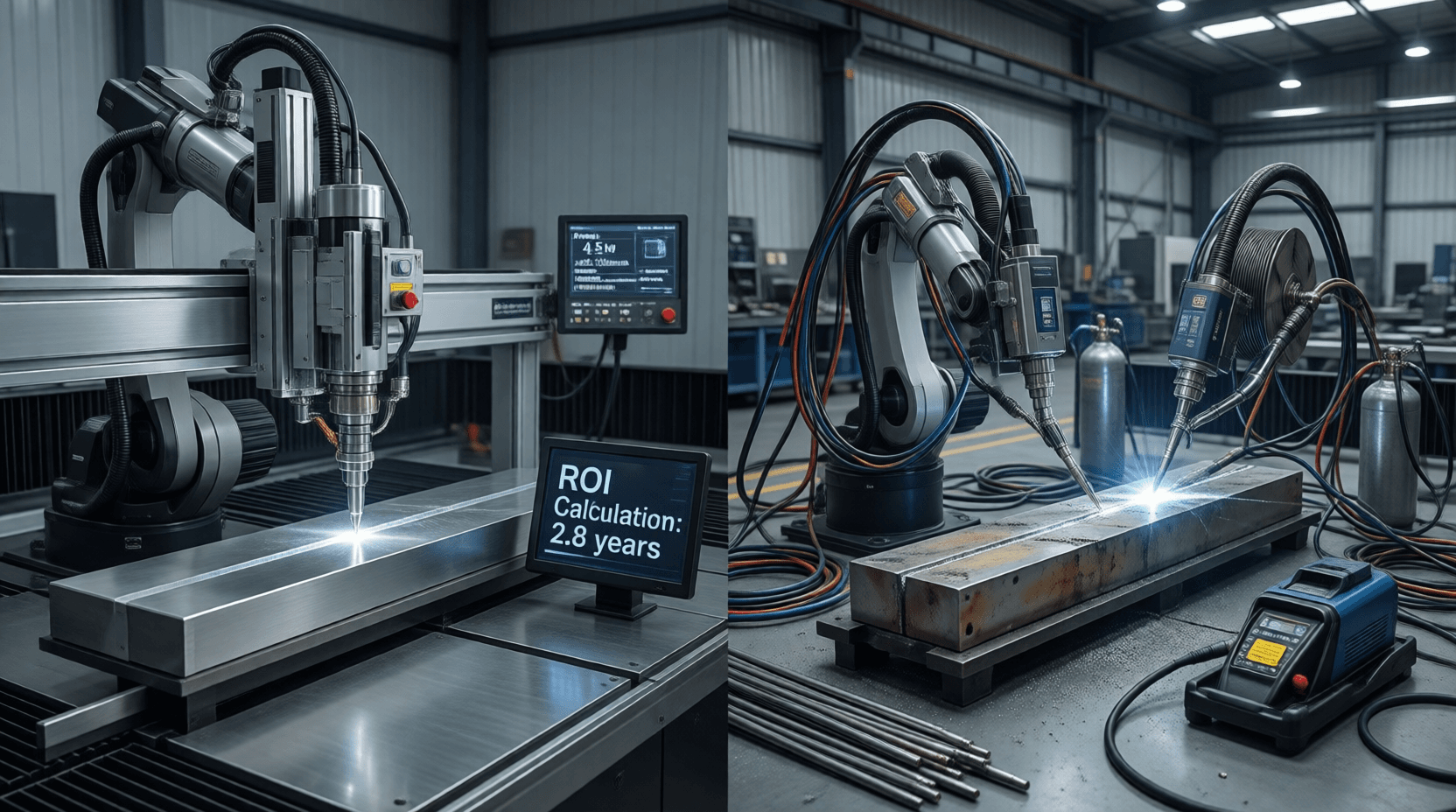 Laser vs MIG TIG welding ROI comparison